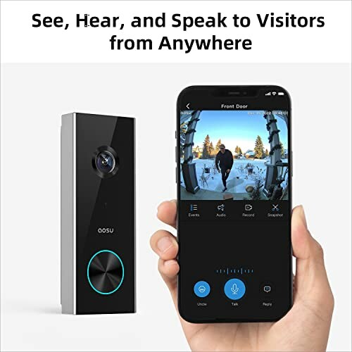 AOSU Doorbell Camera Wireless