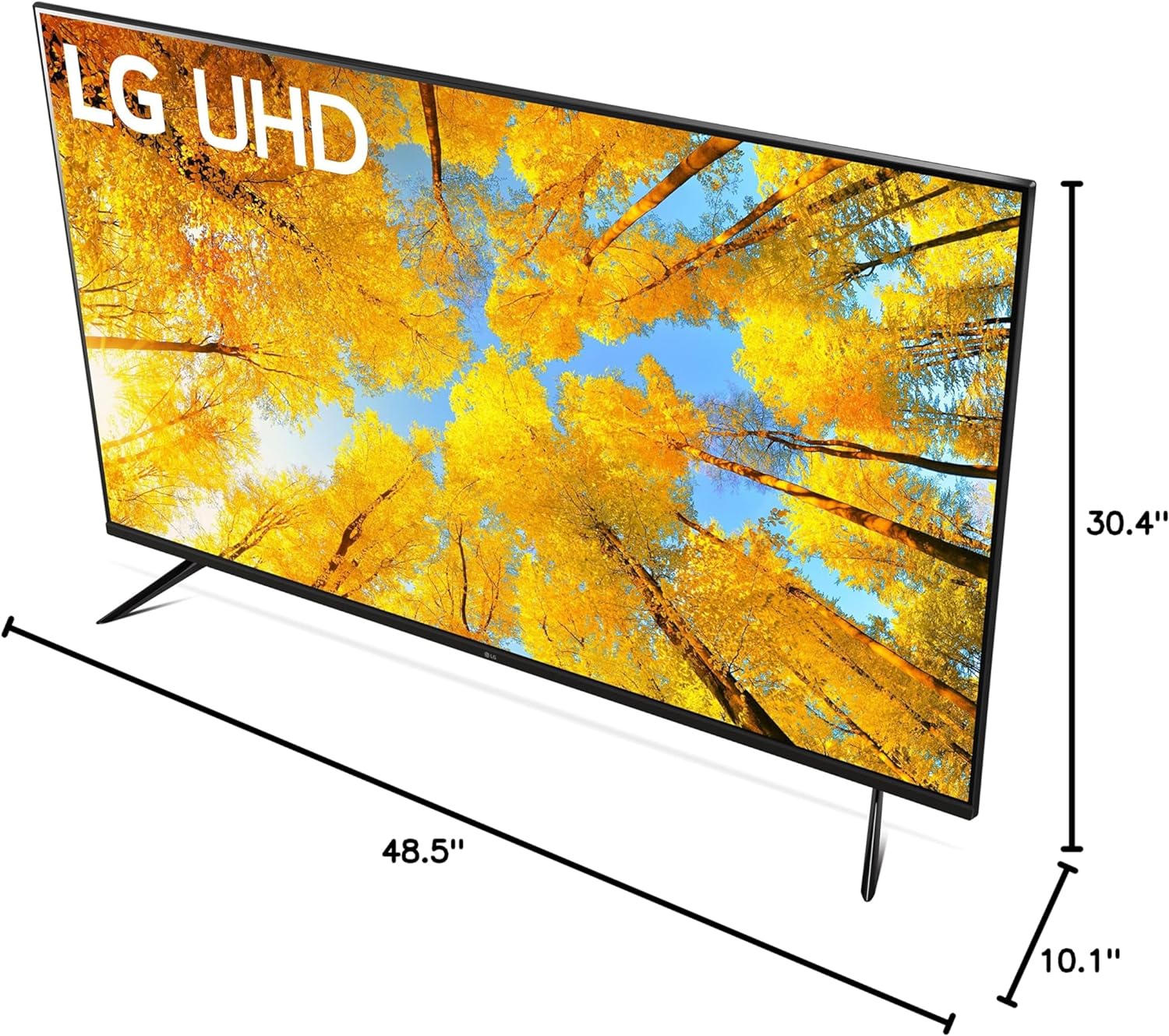 LG 50-Inch Class UQ7570 Series 4K Smart TV, AI-Powered 4K, Cloud Gaming (50UQ7570PUJ, 2022), Black